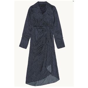 Wyeth Amy Dress in Navy Polka Dots NWT Size XL